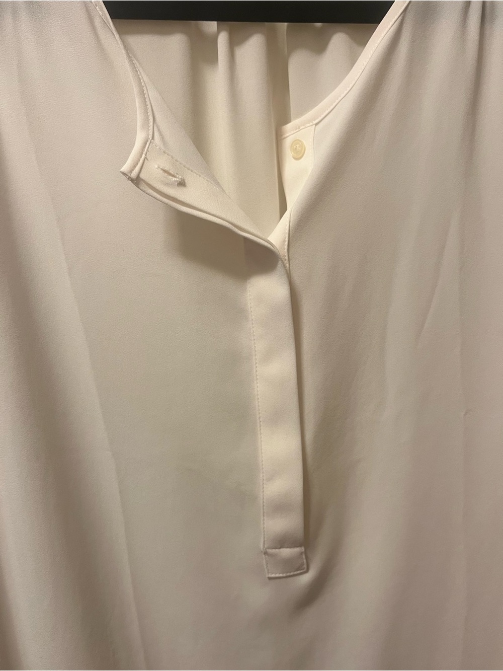LOFT Womens Small Ivory‎ Peasant Blouse Eyelet Lace Detail Long Sleeved BOHO top - Picture 5 of 9